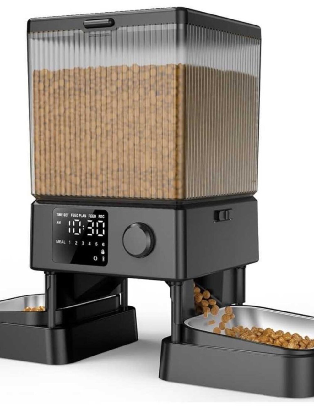 oneisall Automatic Cat Feeder for 2 Cats 5L